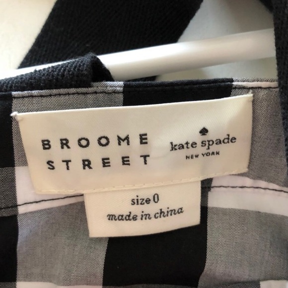 Kate spade Broome street black and white tank - Picture 3 of 4